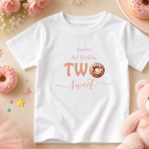 Två söta munkar 2-års födelsedagsfest