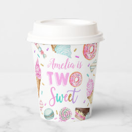 Två söta svarta, andra födelsedag Pappra Kopp