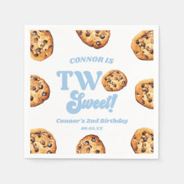 Två sötkakor och Mjölk 2:a födelsedagen Party Pappersservett