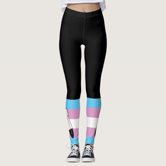 Två-spirit-Pride-Flagga Leggings (Framsida)