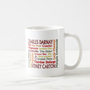 Två stadstecken kaffemugg