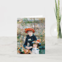 Två staplar - renoir Impressionist Painting