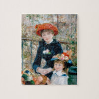 Två staplar - renoir Impressionist Painting
