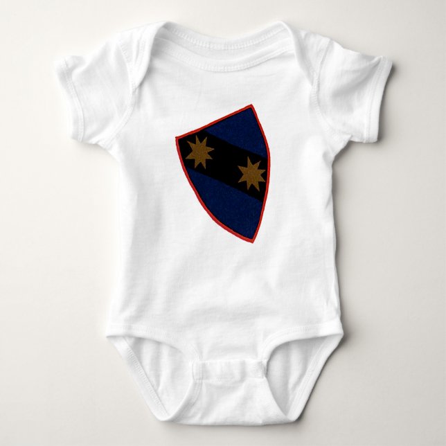 Två stjärnor, Vapensköld Tee Shirt (Framsida)