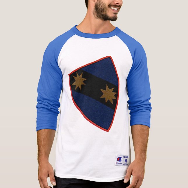 Två stjärnor, Vapensköld Tee Shirt (Framsida)