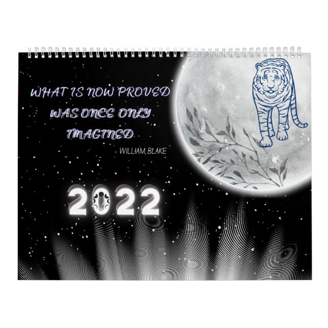 Två stora kalender, Måne-faser Kalender (Omslag)