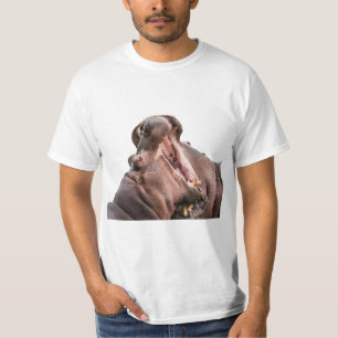 Två stora munflodhäst t shirt