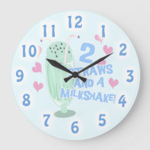Två Straws Milkskakusnuny Ice Cream Motto