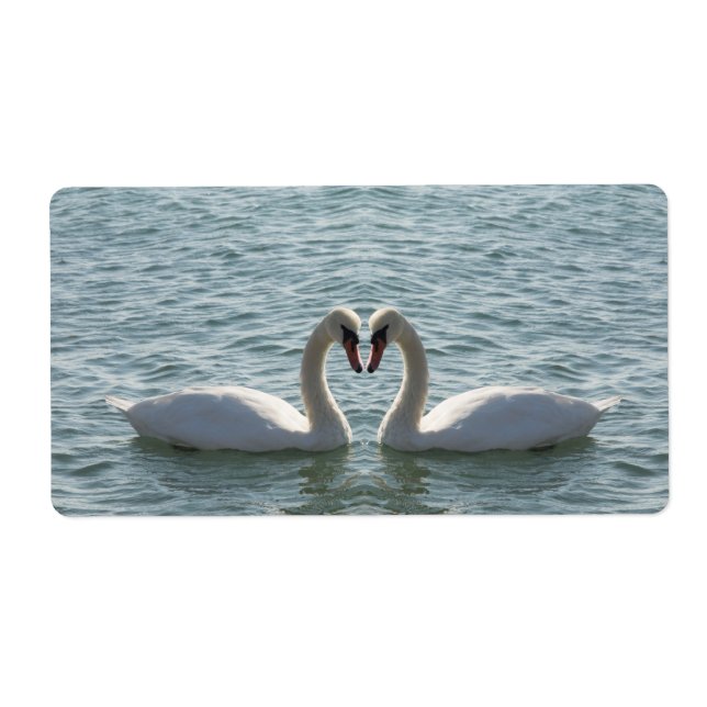 Två svanar fraktsedel (Framsidan)