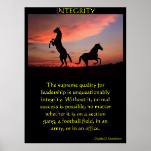 Två svarta hallioner i silhuett poster