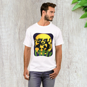 Två Svarta katter T Shirt