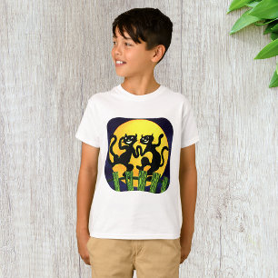 Två Svarta katter T Shirt