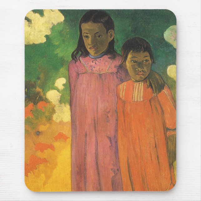 Två systrar av Paul Gauguin Musmatta (Framsidan)