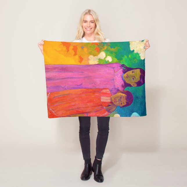 Två systrar, Gauguin Fleecefilt (På plats)