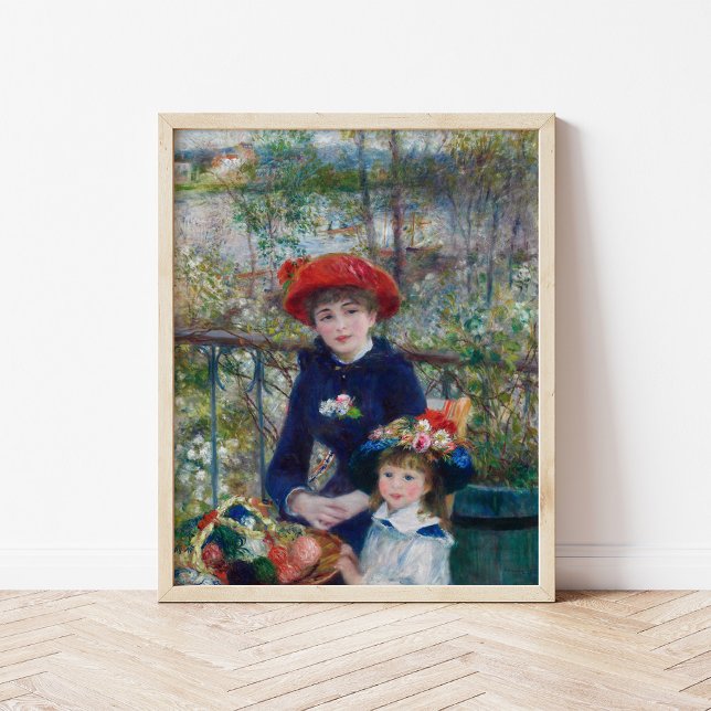 Två systrar (på Terrace) | Renoir Poster (Skapare uppladdad)