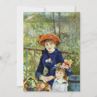 Två systrar (På terrassen) av Pierre Renoir