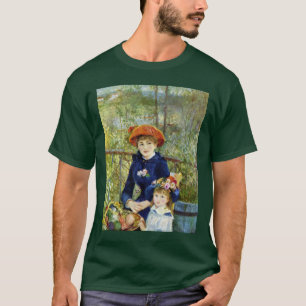 Två systrar (På terrassen) av Pierre Renoir Tee Shirt