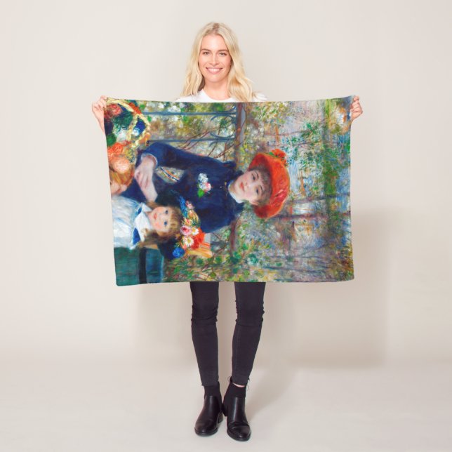 Två systrar, Renoir Fleecefilt (På plats)