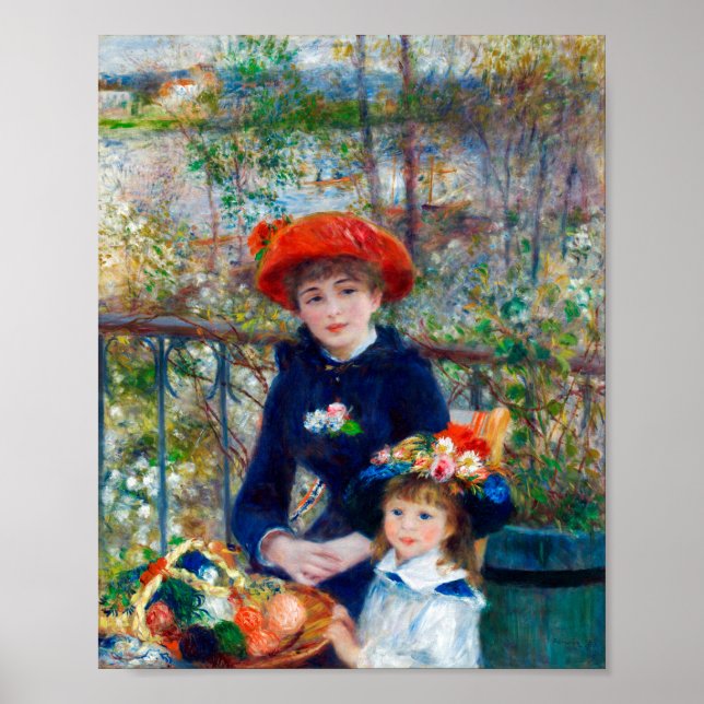 Två systrar, Renoir Poster (Framsidan)