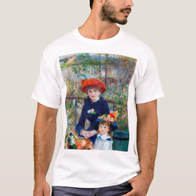 Två systrar, Renoir T Shirt (Framsida)