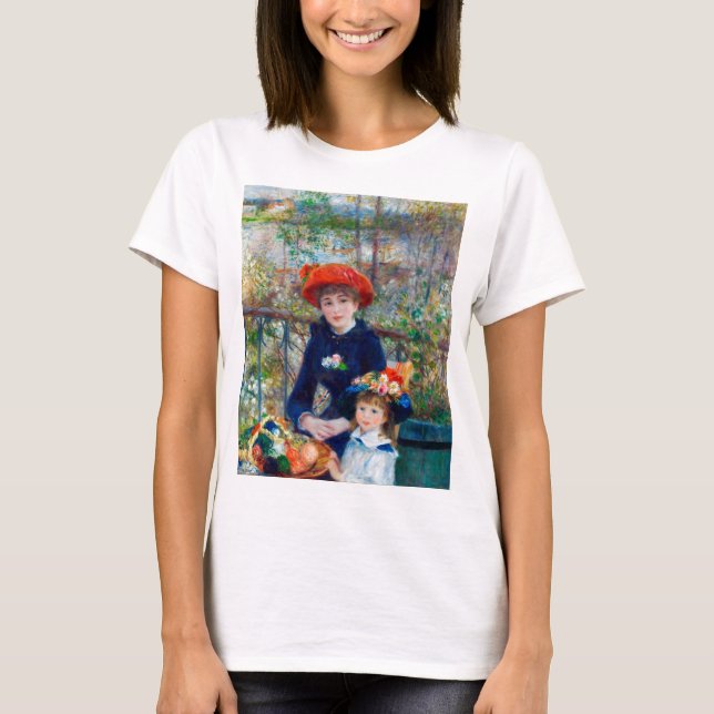 Två systrar, Renoir T Shirt (Framsida)