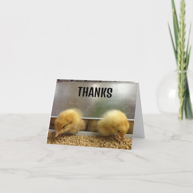 två tack kort (Framsida)