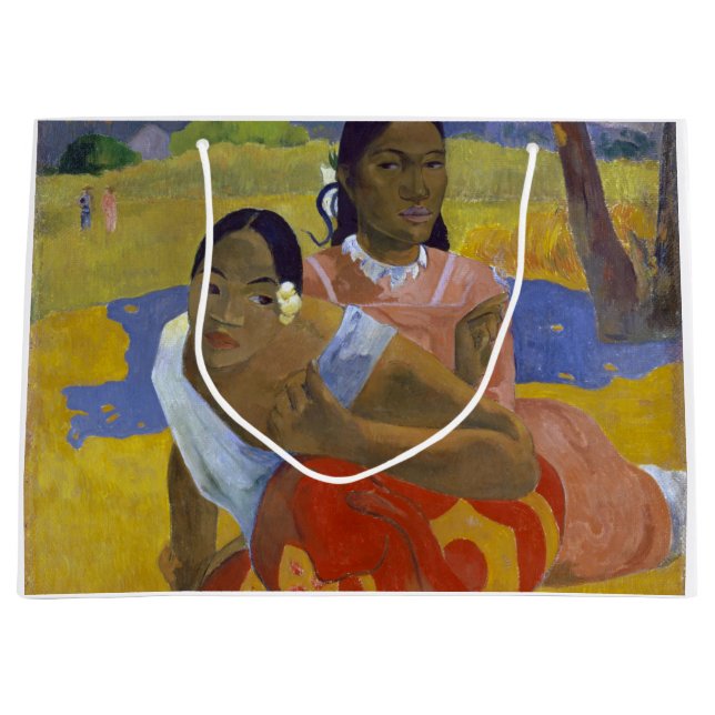 Två taitiska kvinnor, Gauguin (Framsidan)