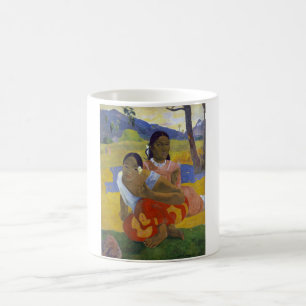 Två taitiska kvinnor, Gauguin Kaffemugg