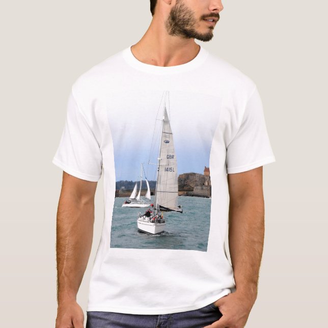 Två tävlor t-shirt (Framsida)