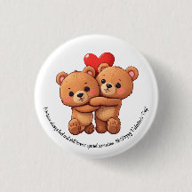 Två tecknader bär på kramning.