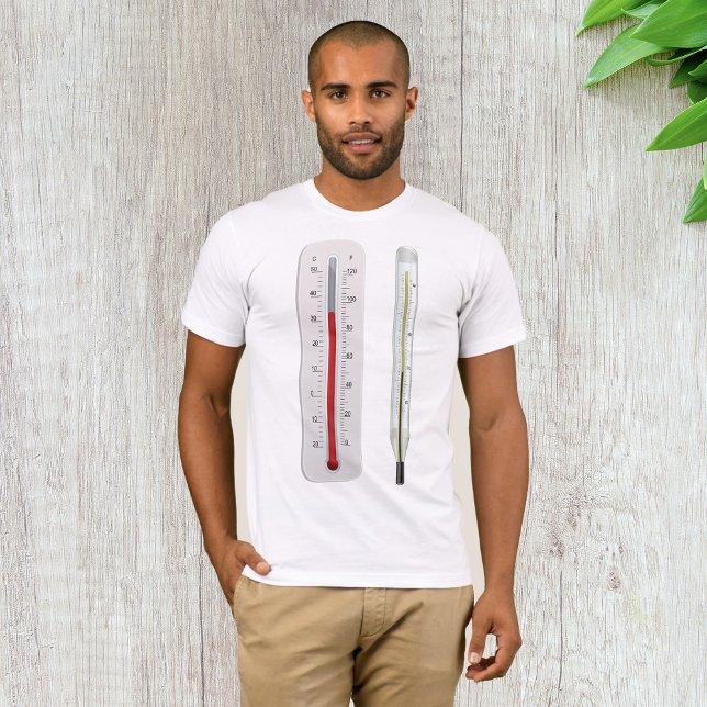 Två termometrar Manar T-Shirt (Skapare uppladdad)