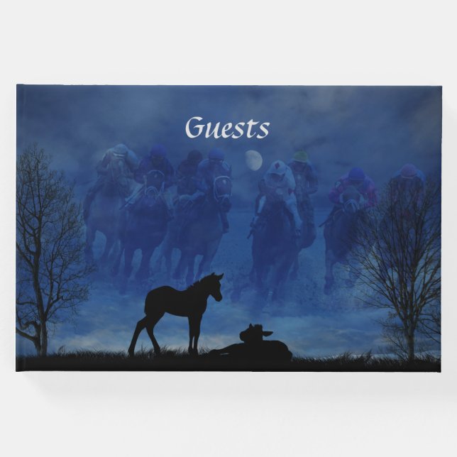 Två Thoroughavlade kappsäd mot gäst Bok (Framsida)