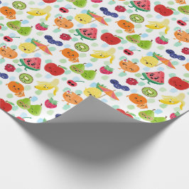 Två-ti Frutti Cutie Fruit 2:a födelsedagen Party Presentpapper