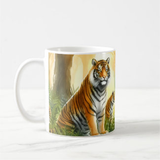 Två Tigers Kaffemugg