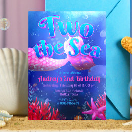 Två till havet - Havfrue Inbjudningar