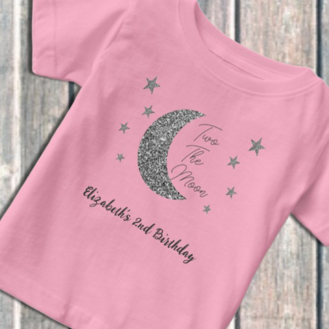 Två Till Månen 2-års Födelsedagsbarn T-Shirt (Skapare uppladdad)