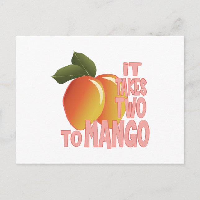 Två till Mango Vykort (Framsida)
