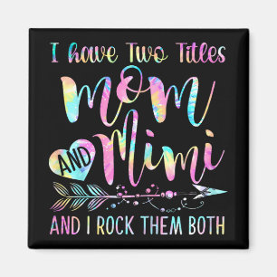 Två titlar Mamma och Mimi och jag Sten båda Magnet