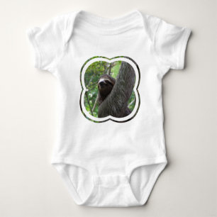 Två Toed SlothbabyT-tröja Tee Shirt