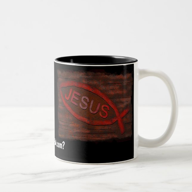 Två ton gotGod316.com Mugg (Höger)