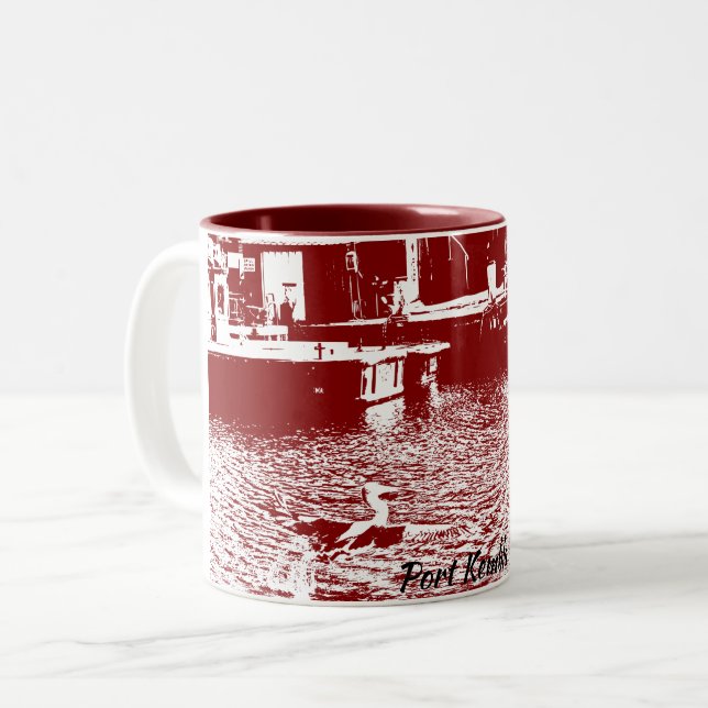 Två-ton Mugg, 325 ml Två-Tonad Mugg (Framsida vänster)