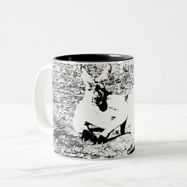 Två-ton Mugg, 325 ml Två-Tonad Mugg (Framsida vänster)