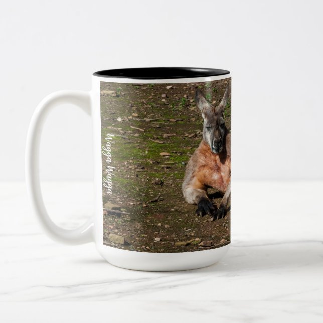 Två-ton Mugg, 444 ml Två-Tonad Mugg (Vänster)