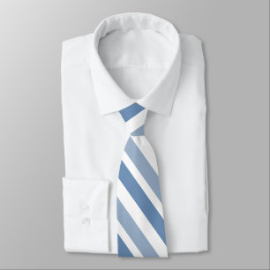 Två ton Slate Blue Grått White Diagonal Rand Slips