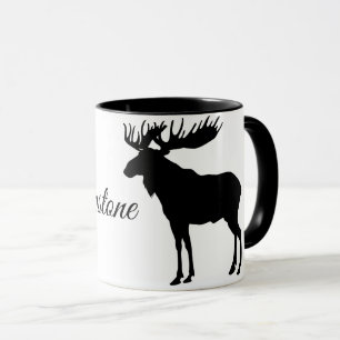 Två-Tona-Älg för Yellowstone kaffemugg