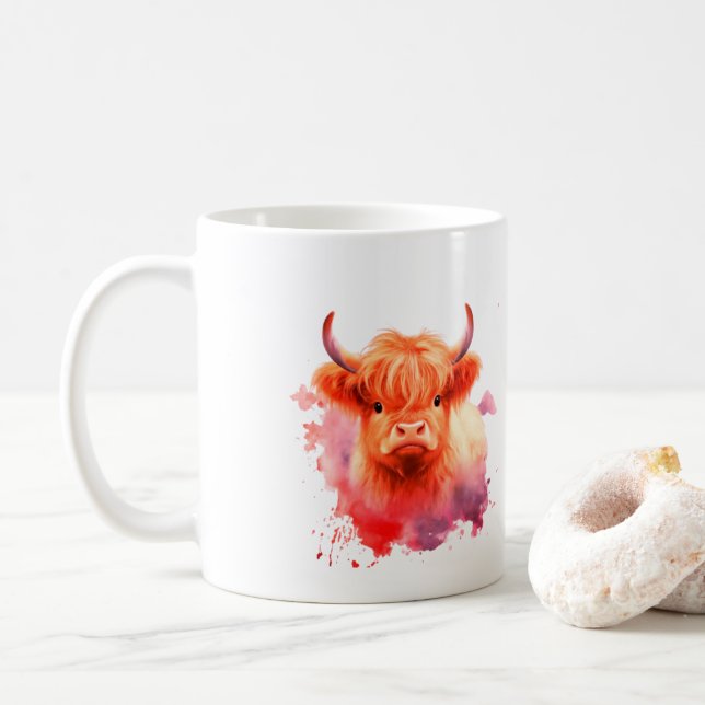 Två-tona Kopp/Mugg, 15 oz Kaffemugg (Med munk)