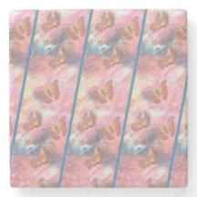 Två-Tona pastellfärgade monarker