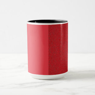 Två-tona Tomato Red Noise License Ram (Anpassnings Mugg
