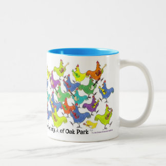 Två tonar den fria MUGGEN spänner Ukulelesamhälle Två-Tonad Mugg