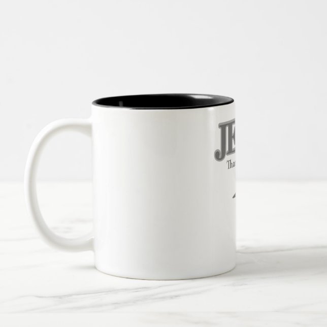 Två tonar kopp - Jesus, det är vad som händer (Vänster)